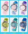Xinjia waterproof children's watches, boys' and girls' swimming sports pointer watches, primary school students' watches, candy-colored quartz watches details Picture